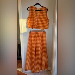 Fashion Brand Company Plaid Set